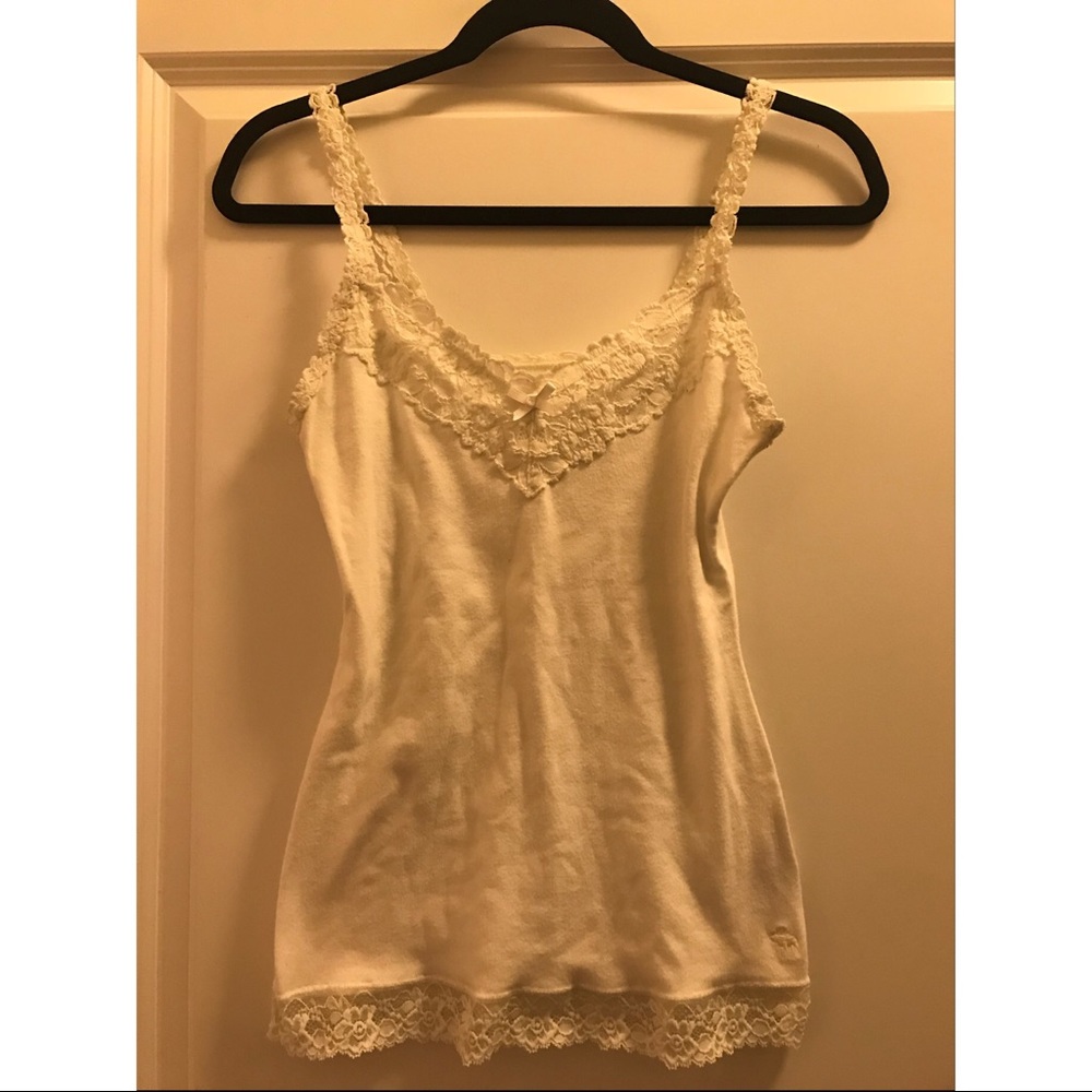 Abercrombie and Fitch lace tank top